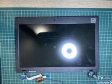 Lenovo ThinkPad X100e Screen complete with top plastic lid and hinges G34