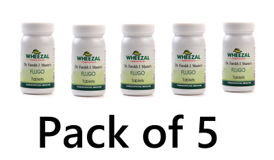5X Wheezal Flugo (Tablets) 75Tablets Each