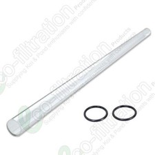 Quartz Glass Tube Sleeves For Ultra Violet Water Sterilizer Treatment Units