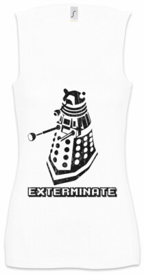 Exterminate Damen Tank Top Yasmin Ryan Doc Doctor Dr. Fun Dalek Daleks Who