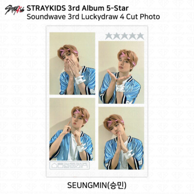 Stray Kids 3rd mini Album 5 Star Soundwave 3rd Luckydraw Photocard Stray Kids 3rd mini Album 5 Star Soundwave 3rd Luckydraw Photocard
