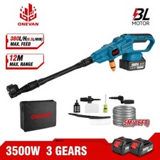 Idropulitrice a doppia batteria alta pressione pistola portatile lavaggio auto