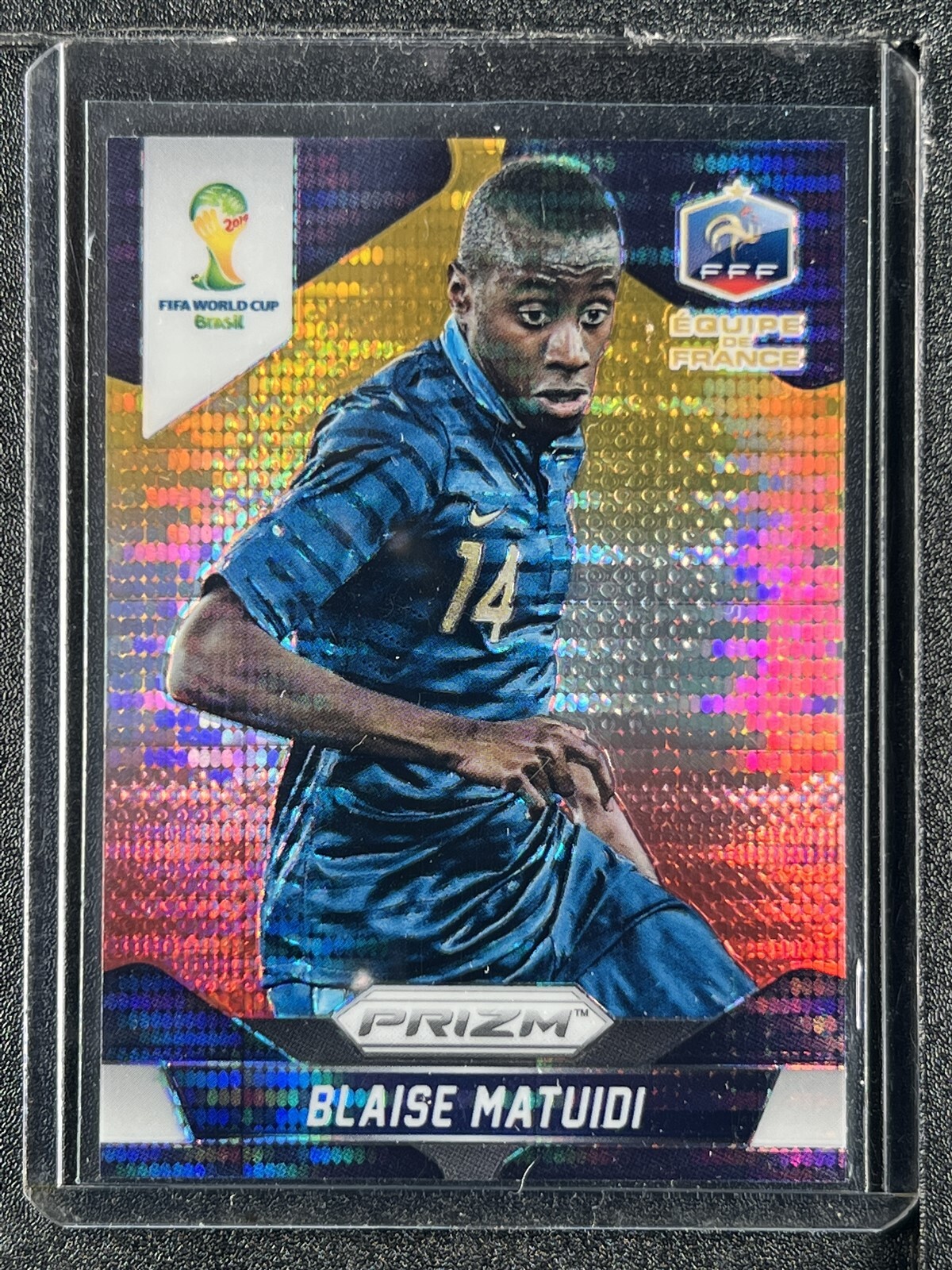Matuidi, Blaise - 2014 Prizm World Cup - Yellow & Red Pulsar