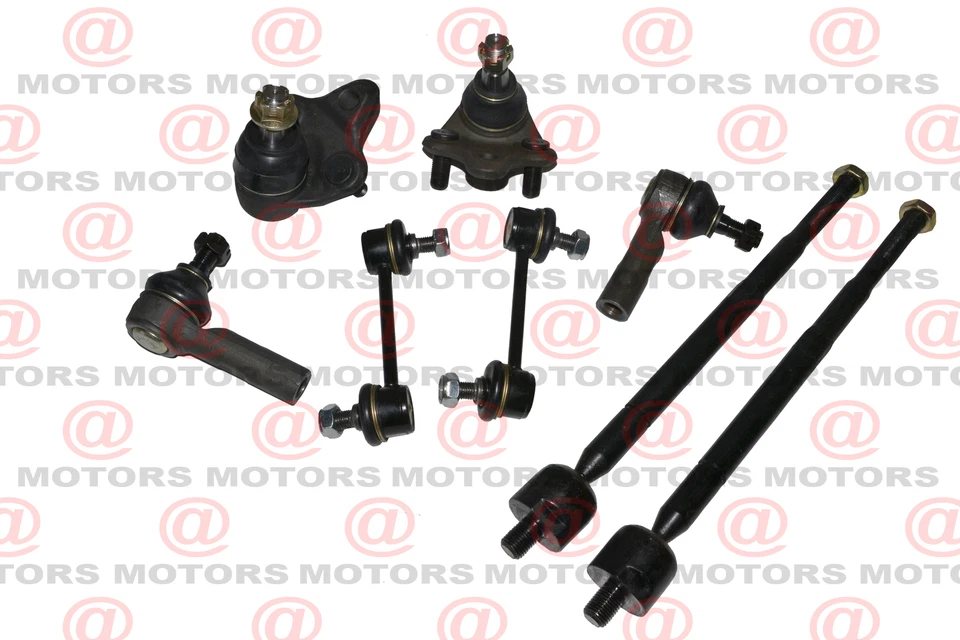 Conjunto de puntal de suspensión para Toyota Corolla Prizm rótulas barra estabilizadora barra de amarre  Foto 3 de 4