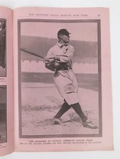 July 10, 1915 POLICE GAZETTE w/ Baseball's Sam Crawford
