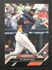 2024 Topps Now Road To Opening Day OD-101 Yordan Alvarez Black Parallel /99 SP