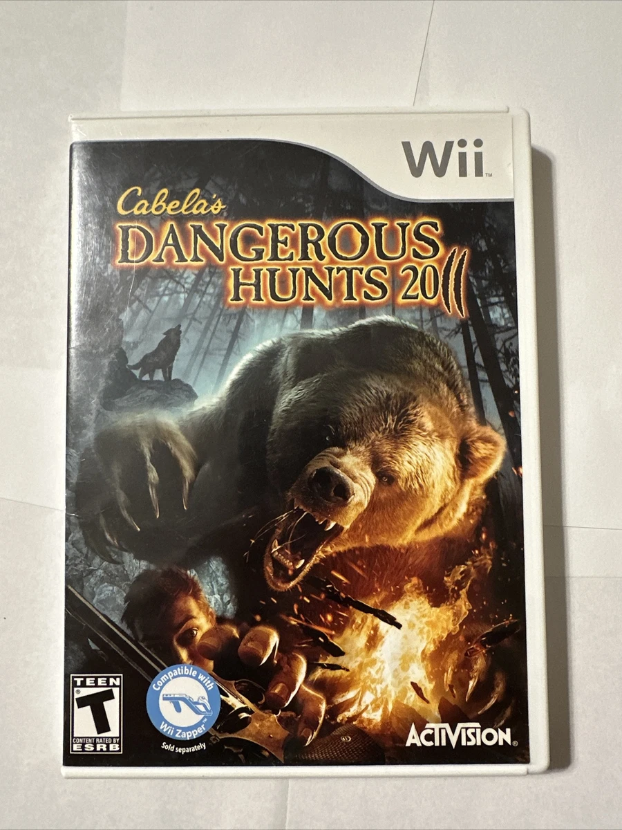 Cabela's Dangerous Hunts 2011 -- Special Edition (Nintendo Wii, 2010)