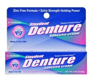 Dr.sheffield's denture adhesive Cream (732953170089)