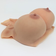 Roanyer S Cup Huge Boobs Silicone Breast Forms Breastplate Crossdresser DQ