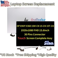 HP ENVY X360 15M-CN0011DX 15M-CN0012DX FHD LCD Touch Screen Assembly L20114-001