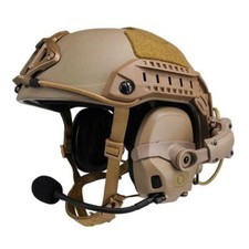 HeadSet Tactical Headphone Head  Helmet-Mounted Pickup
