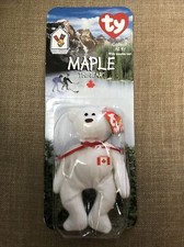 Maple The Bear Ty Mcdonalds Teenie Beanie Baby 1999 New Sealed