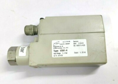 Noris Pressure transmitter Type VD61-4 Input Range: 0...4bar,Output: 4...20mA 