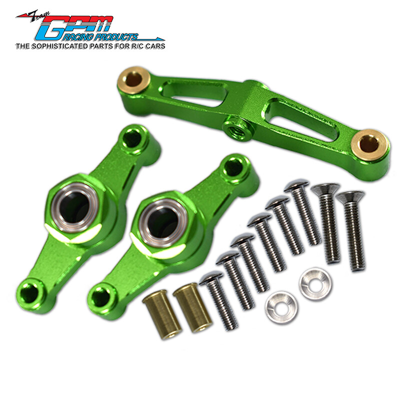 GPM Aluminum CNC Steering Set FOR TAMIYA TT02/TT02B/TT02T RC