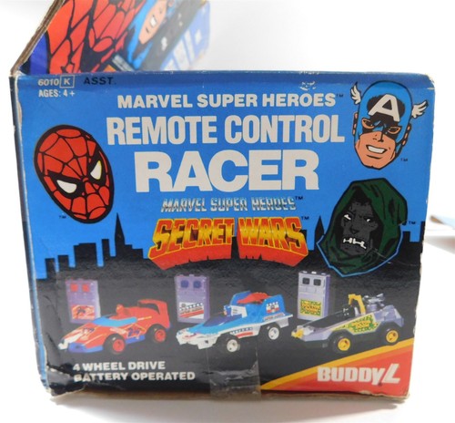 1985 Buddy L Marvel Secret Wars SPIDERMAN Remote Control Racer - Picture 19 of 19