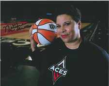 NATALIE WILLIAMS Signed 8 x 10 Photo WNBA Basketball LAS VEGAS ACES Olympics USA