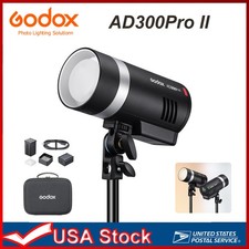Godox AD300 Pro AD300Pro II 300W TTL Outdoor Flash Strobe Light US Version