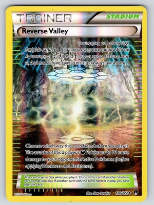 #ad Reverse Valley 110 122 Reverse Holo Uncommon BREAKpoint Pokemon MP $2.49