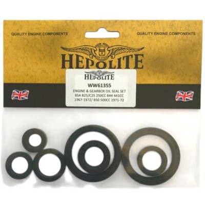 Hepolite Öldichtsatz BSA B25 C25 B44 1967-1972 B50 1971-1972 Triumph T25T T25SS