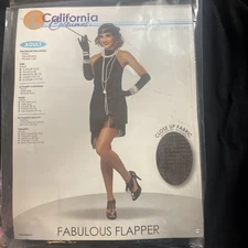 California Costume Fabulous Flapper Adult Women Outfit 5023/071
