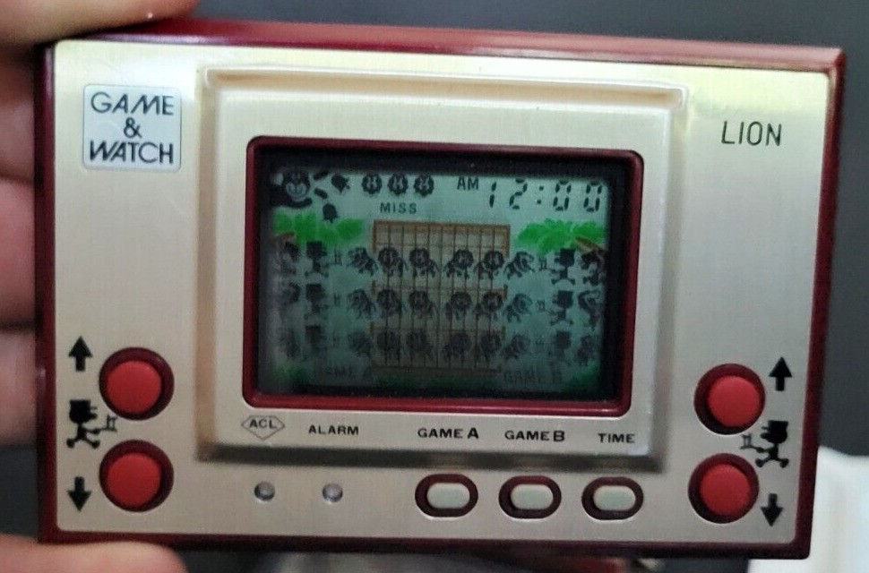 その他 GAME & WATCH LION NINTENDO GAME AND & WATCH Lion 1981 Japan vintage | eBay