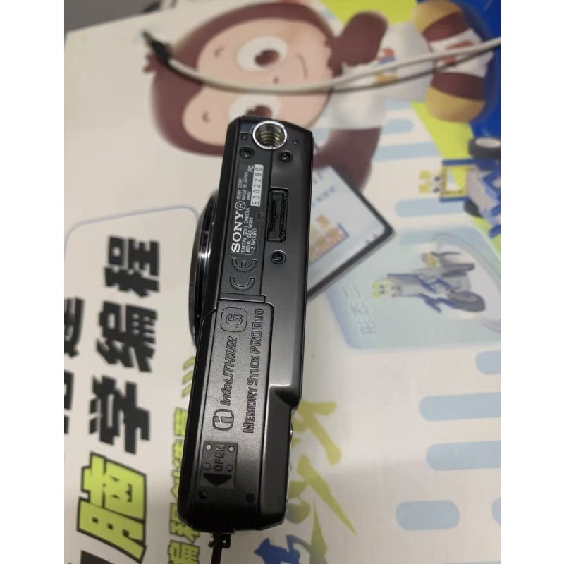 Sony Cyber-shot DSC-W300 Digital Camera W/SD Card Charger Battery