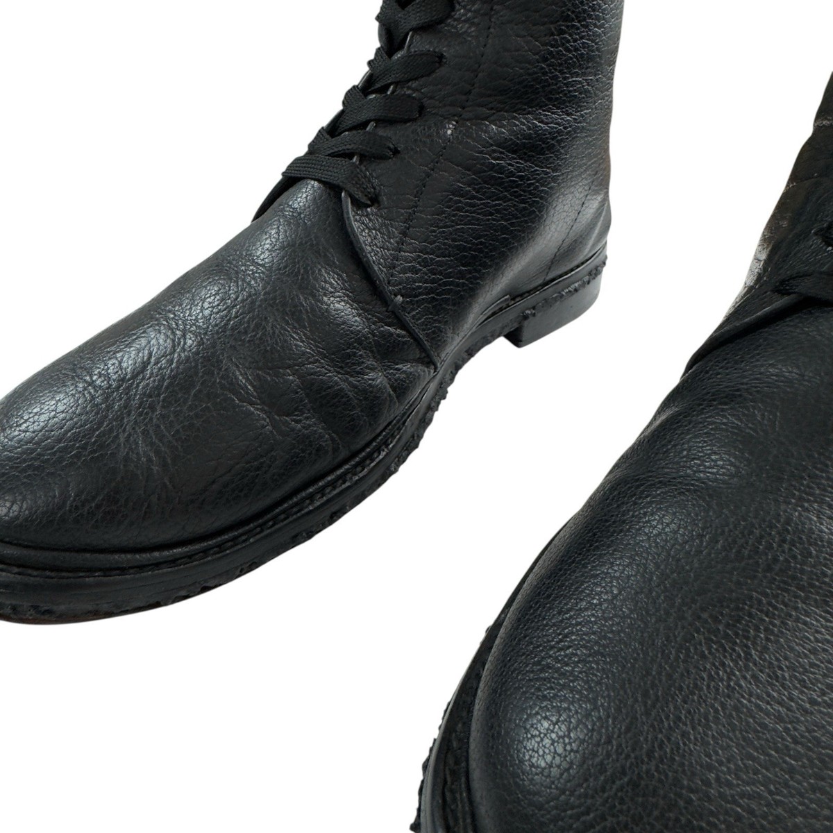 Elia Maurizi Italian Rear Zip Boots Style 8221 Soft Black  display picture 2