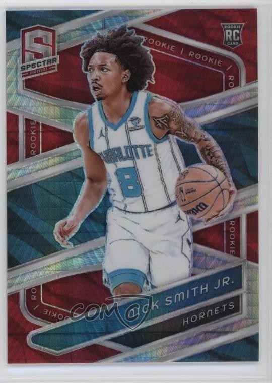 2023-24 Panini Spectra Rookies International Red Prizm Nick Smith Jr #141 1t7t