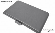 1999-2010 Ford F250 F350 Super Duty Jump Seat Center Console Lid M Graphite Gray