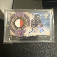 2015 Topps Valor of Honor Strength 75/75 Kevin White Patch Auto Shield