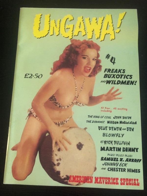 Cult Classic Magazine UNGAWA #4 Very Rare Only Ran For Four Issues - British