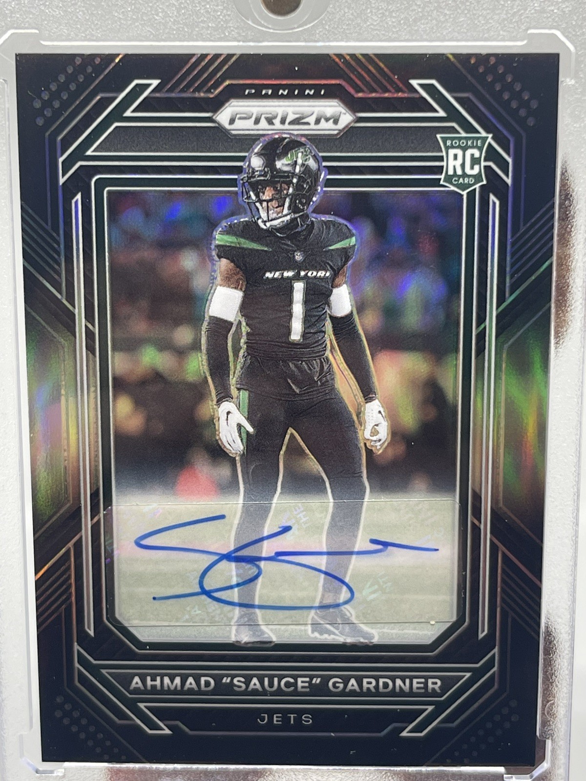 2022 Panini Chronicles - Prizm Black Ahmad 🍝 Gardner #PB-22 Signatures (AU, RC)
