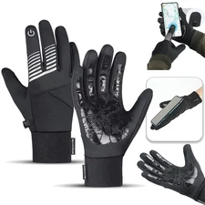Winter Gloves Thermal Warm Waterproof Ski Snowboarding Driving Work Gloves Mitte