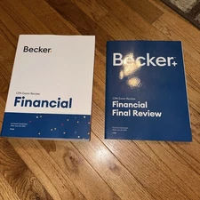 FAR CPA Becker+ CPA Exam Review Financial v4.2 & Final Review Paperback v4.2