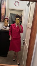 Pink Suit Skirt Vintage 1960s