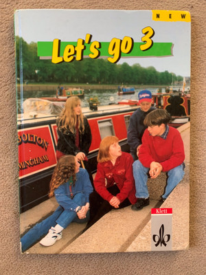 Lets go, New, 3  Schulbuch von 2002. Unterrichtswerk für Hauptschulen 7. Klasse