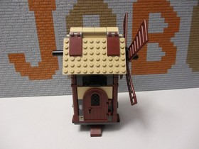 (R3/9) Lego Windmill from 7189 Attack on the Mill Village with BA