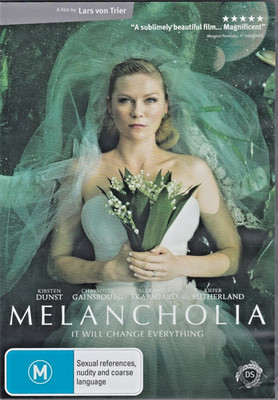 MELANCHOLIA DVD CULT LARS VON TRIER FILM KIRSTEN DUNST | REGION-4 | FREE POSTAGE