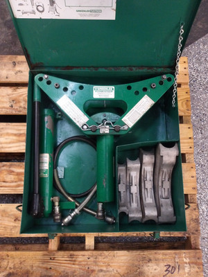 GREENLEE 880 LIGHT WEIGHT HYDRAULIC BENDER, #3101236G USED | eBay