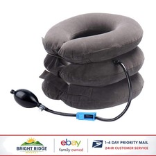 Inflatable Cervical Neck Traction Device for Pain Relief and Spine Alignment