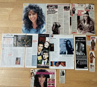Ofra Haza Clippings Artikel Poster Sammlung BRAVO German Magazine