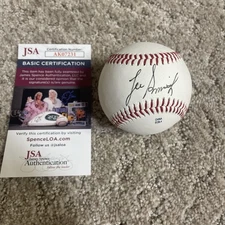 Lee Smith Signed Minor League Autographed Auto HOF  JSA COA Cubs Cardinals