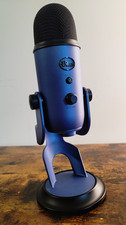 Blue Yeti Professional Multi-Pattern USB Condenser Microphone - Blue