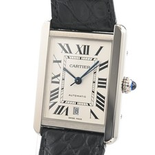CARTIER Tank solo XL W5200027 Watches / Silver Mechanical Automatic mens 2