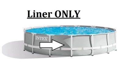 ***USEDLINER ONLY Replacement Intex 15ft x 42in Round Prism Frame Pool LINER ONL
