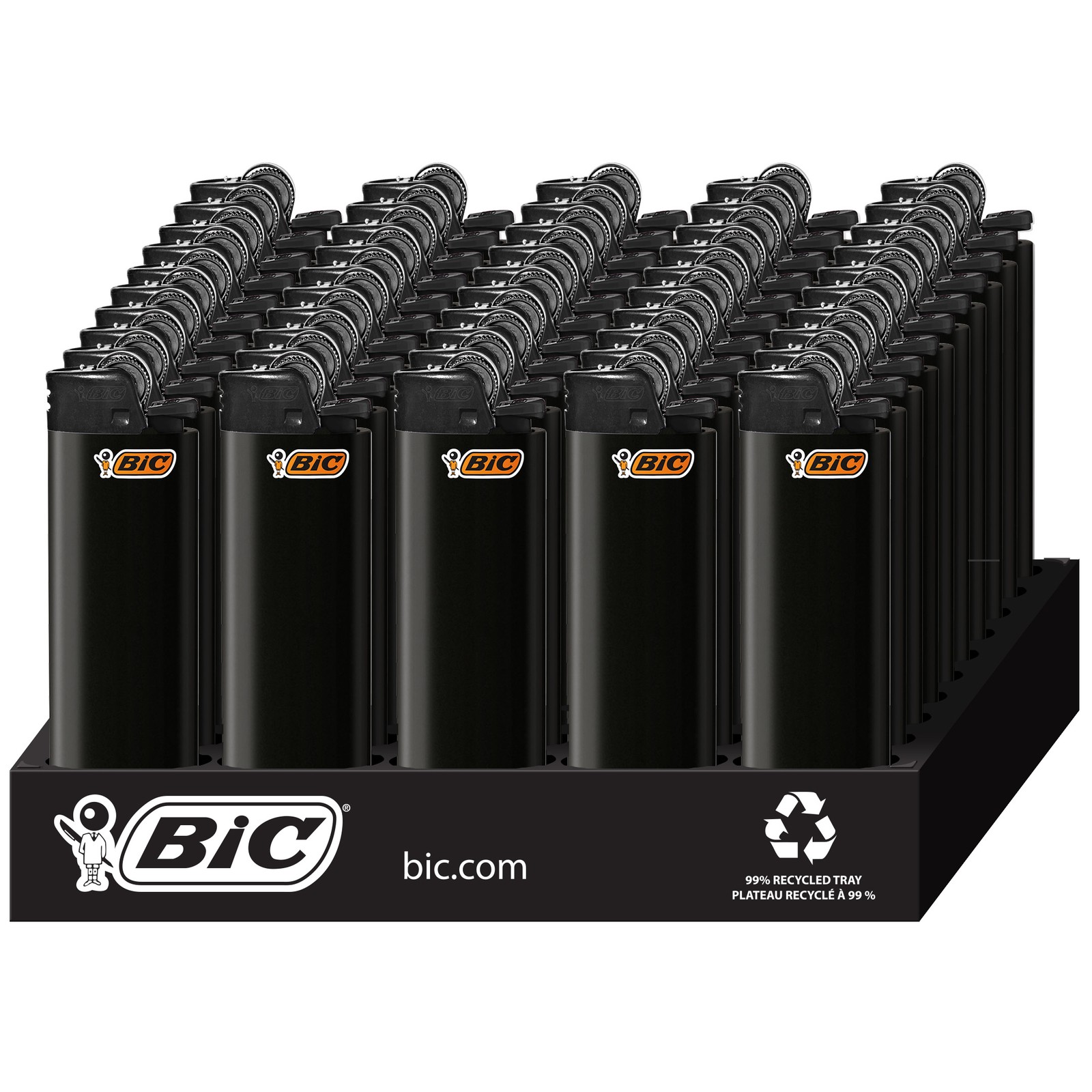 S, Black, 50-count Tray Of Lighters