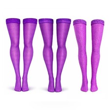 Purple Stockings for 14-15" Child Dolls
