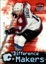 2006-07 Ultra Difference Makers #DM9 Alex Tanguay - HKY