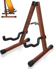 Solid Wood A Frame Guitar Stand Folding Bass Mandolin Cello Holder