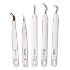 Cricut Weeding Tool Includes a Variety of Tip Styles and Angles 5 Piece Set